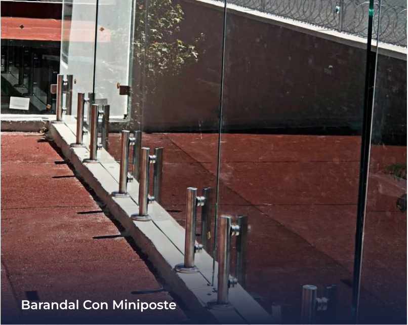 Cobalto Barandales Con Miniposte